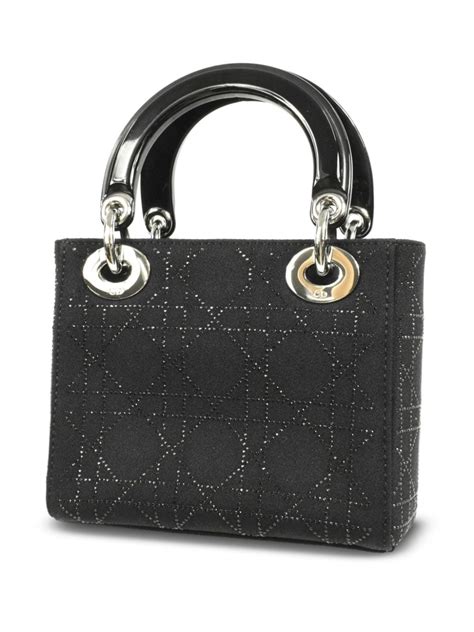 borsa dior in tessuto|borse pre owned lady dior.